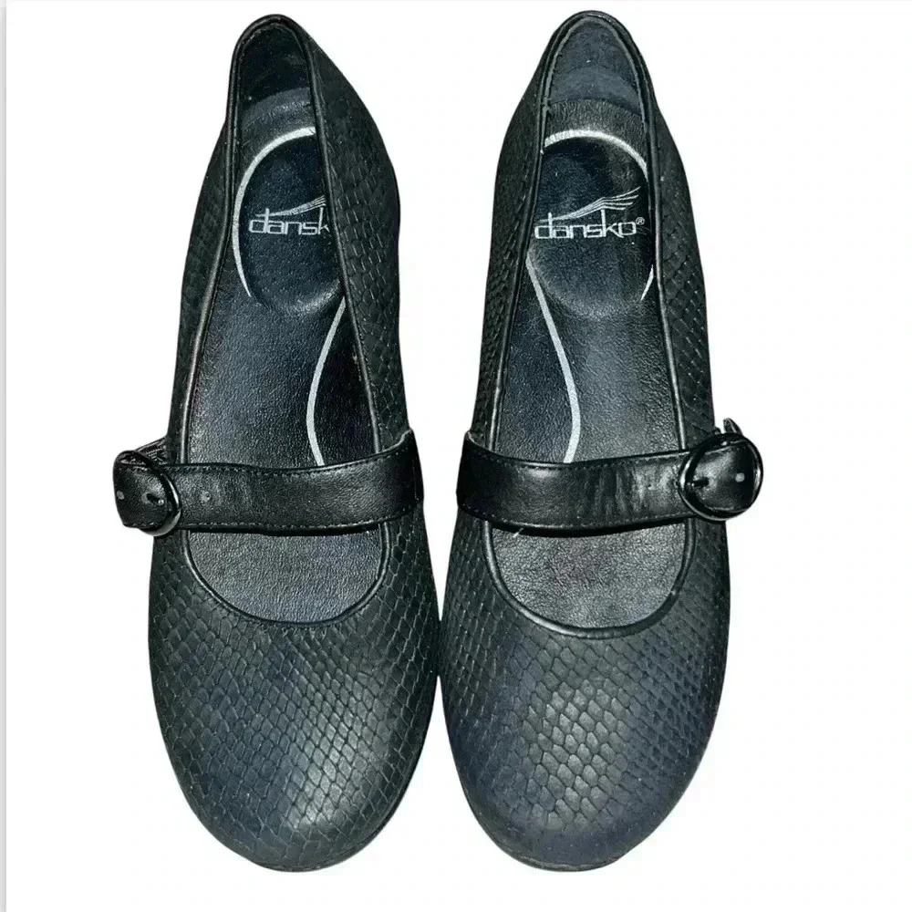 Dansko Women's Orla Mary Jane Flats - Black - Size EU36/US 6